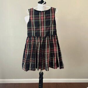 Girls Plaid Christmas Dress Size 7